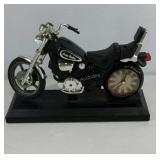 Battery power motorcycle clock