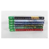 Six Magic Tree house books, #33, #36, #40, #42,