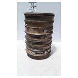 Brass Stackable Sieve, marked U.S. Standard Sieve