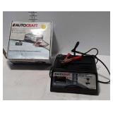 Autocraft Battery Charger,  powers up