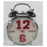 Large alarm clock, 12"