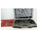 Tap and die set, not complete and socket set, not