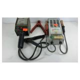 Two battery testers