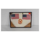 Air Force in France scarf with two flags