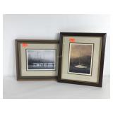 Local artist David Knowlton, Pair of signed and