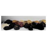 Various style hats, includes Lord and Taylor,
