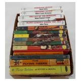 Books, includes four Baronet books, six Grosset &