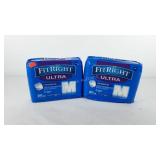 Fit right ultra underwear, two unopened packs of