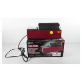 Tools, dual drum rotary rock tumbler, with box,