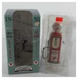 Limited edition gas pump coin bank with box, box