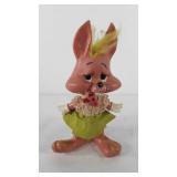 Roy Des of FLA bunny coin bank, 1970, 13"