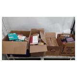 Books, several boxes full, children