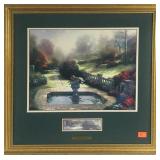 Thomas Kinkade "Gardens Beyond Autumn Gate"