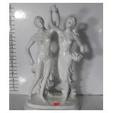 Designers home decor Statue. Two ladies having