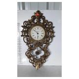 Wall Clock, battery operated Manchester Clock Co.