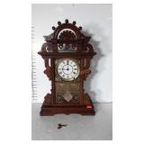 Seth Thomas 8 Day Antique Clock with Pendulum &