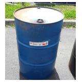 Metal oil barrel