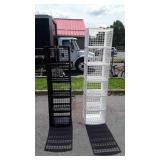 Polly shelving units, five feet tall and six feet