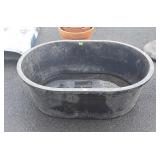 Rubber water trough