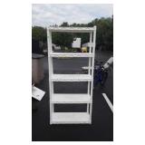 Polly shelving unit 75 " tall
