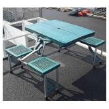 collapsible picnic table