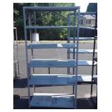 Metal shelving unit 73" tall