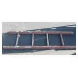 Wooden ladder 55" long