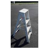 Wooden four foot step ladder