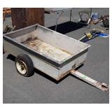 Metal lawn cart, will need air in tires