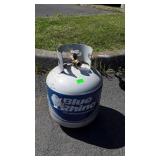 Propane tank is full