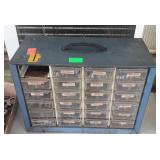 Nuts and bolts organizer bin