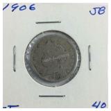 1906 V nickel