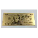 $20 gold note