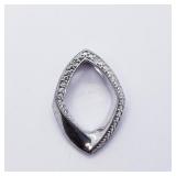 Silver 4 Diamond (1.99G) Pendant