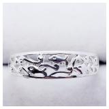 Silver Ring, size 9