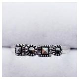 Silver Marcasite Ring, size 8.75