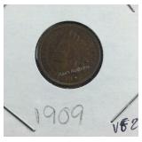 1909 Indian Head Penny