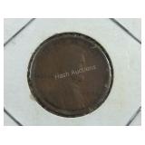 1909 V.D.B. One Cent Piece