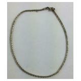 Sterling Silver 10 inch Rope Bracelet