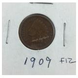1909 Indian Head Penny
