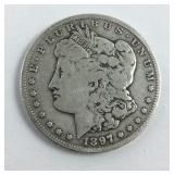 1897 S Morgan Dollar