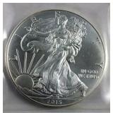 1 Ounce .999 Silver 2015 American Eagle