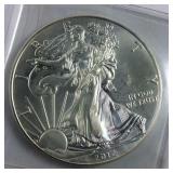 1 Ounce .999 Silver 2012 American Eagle