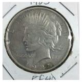 1923 Peace Dollar