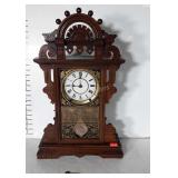 Seth Thomas 8 Day Antique Clock with Pendulum &