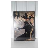 Wall Art Decor Print. Framed Divan Japonais,