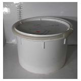 Poly multi purpose use storage pail having