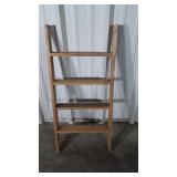 Ladder Display Piece. 17x37" barn board made