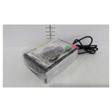 Battery back-up with cords, and disc - appears to