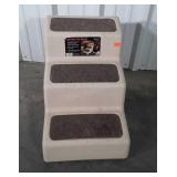 Ultralite Pet Steps, 20" high 3 steps, 250lbs